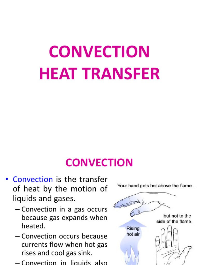 Understanding Convection Heat Transfer | PDF | Boundary Layer | Convection