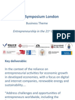 WC2 Symposium London: Business Theme