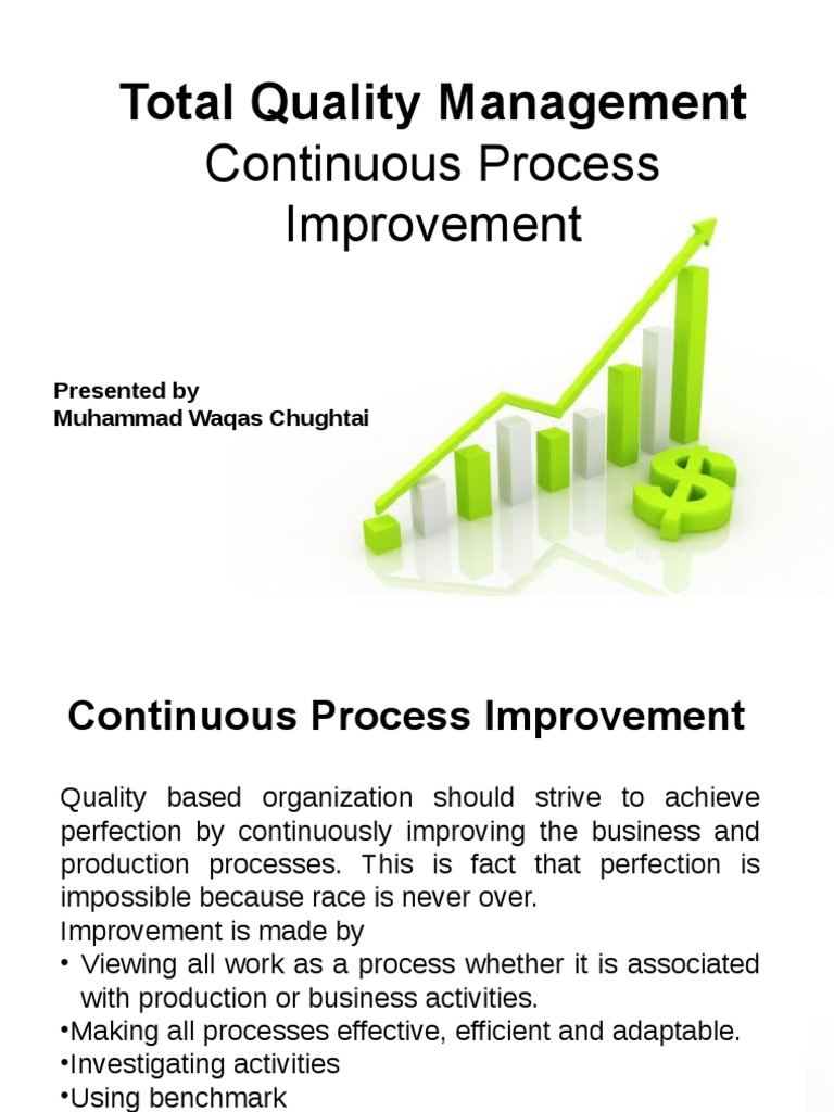 Total Quality Management: Continuous Process Improvement | PDF ...