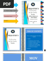 Jeffrey Oafericua A. BSED-Filipino: Field Study 6