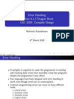 Csc3205-Error-Handling