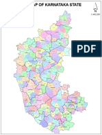 Taluk Map of Karnataka State