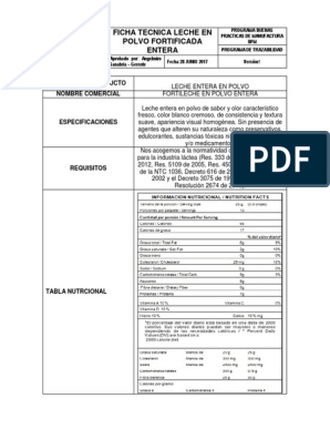 Leche En Polvo Entera FRESCAMPO 900 gr