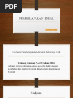 Pembelajaran Ideal