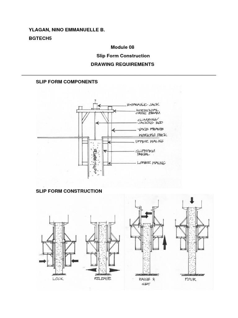 Slip Form Construction Guidelines | PDF | Business | Finance & Money ...