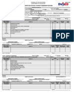 Form 137-SHS Student Record