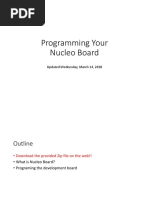 Programming Your Nucleo Board: Updated:Wednesday, March 14, 2018