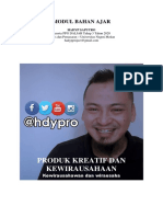 Bahan Ajar - Produk Kreatif Dan Kewirausahaan