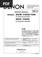 ホームシアター セット DENON S-301 取説あり Denon S-301 DVD entertainment system with near-high-definition DVD