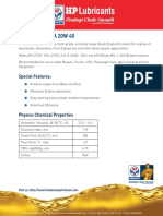 HPCL - DS - Auto - Lubricants - Digital - Brochure - 025 - HP LAAL GHODA 20W 40