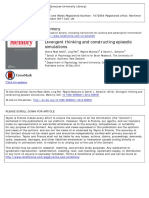 2016 - Addis Et Al - Divergent Thinking and Constructing Episodic Simulations - Addis Et Al