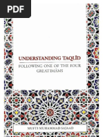 Download Understanding Taqleed by Mufti Muhammad Sajaad by Universal Brotherhood SN48353719 doc pdf