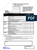 Miller Harness Inspection and Maintenance Proceedure