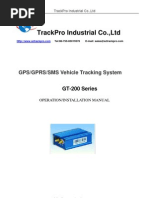 GT200 Operation and Installation Manual