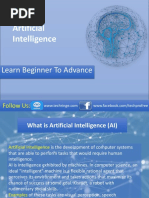 Artificial Intelligence: Learn Beginner To Advance