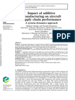 Impact of Additive Manufacturing On Aircraft Supply Chain Performance