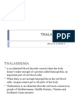 Thalassemia: Major & Minor