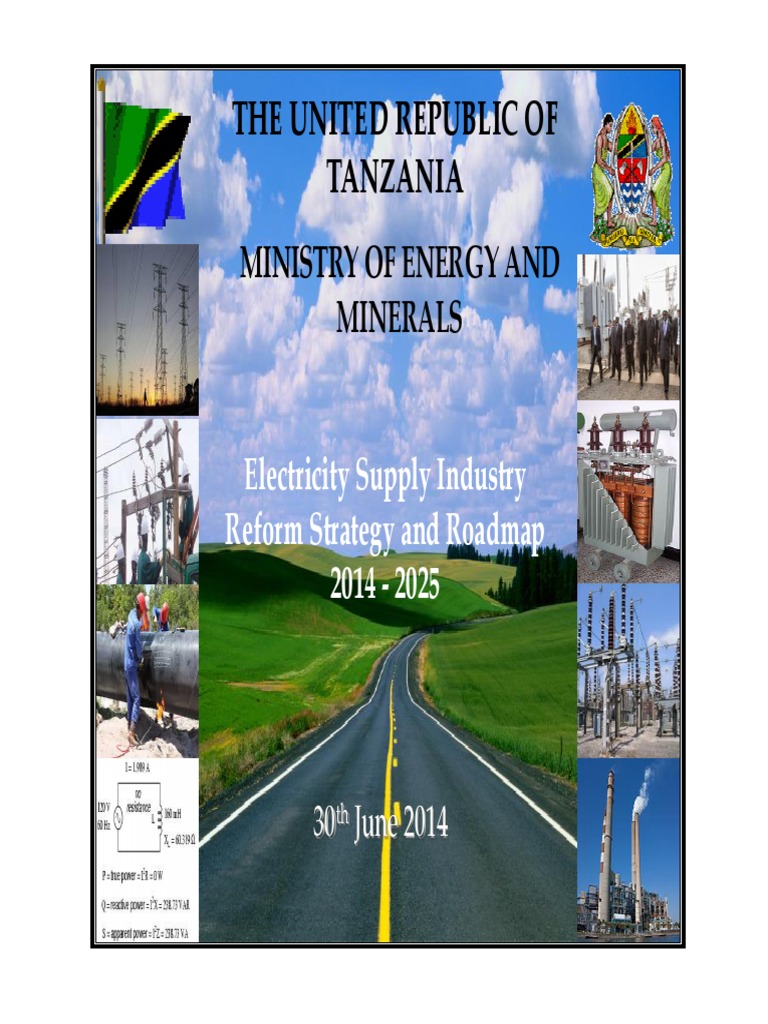 Tanzania Electricity Supply Industry Reform Strategy & Roadmap | PDF ...