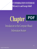 Introduction To The Computer-Based Information System