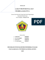 Penalaran Proposional Dan Pembelajarannya