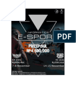 Rules ML Informatic Esport