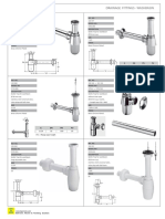 Drainage Fittings - Washbasin: G DN FPL PU