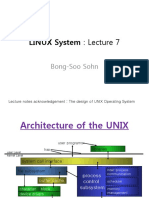 LINUX System: Lecture 7: Bong-Soo Sohn