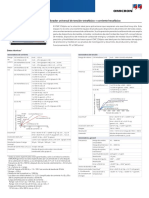 CMC 256plus Technical Data ESP PDF