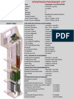 Spesifikasi Lift 104-3-450KG Pass Wisnu BSD-2-9-20