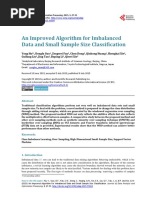 An Improved Algorithm For Imbalanced Data and Small Sample Size Classification