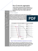 Properties of concrete aggregates