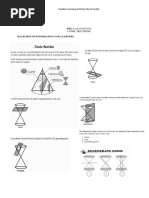 Deped Learning Activity Sheets (Las) Name of Learner: Grade Level: Section: Date: Pre-Calculus #1 Conic Sections