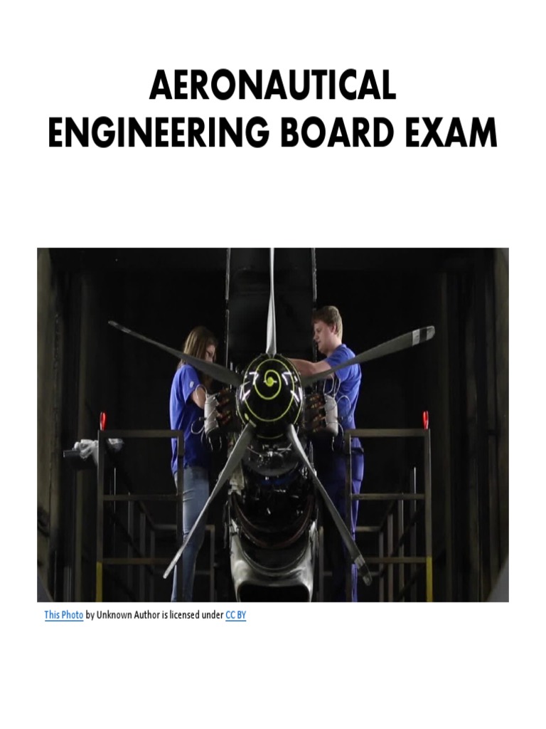 Aeronautical Engineering Board Exam Preparation PDF