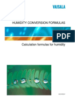 Humidity Conversion Formulas B210973EN-F