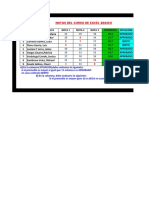 Curso de Excel Tarea