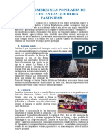 LAS COSTUMBRES MÁS POPULARES DE AYACUCHO EN LAS QUE DEBES PARTICIPAR