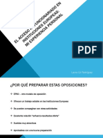 Laura Gil Laureada EPSO - PPT PDF