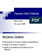 Hanani Abd Wahab: BDA 3073 16 July 2008
