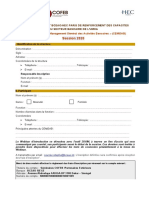 Formulaire D'inscription CEMGAB 2020 PDF