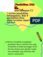 Akta-Akta Pendidikan Khas