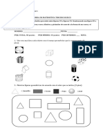 PRUEBA DE MATEMATICA TERCERO BASICOb PDF