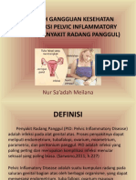 Masalah Gangguan Kesehatan Reproduksi Pelvic Inflammatory Disease (