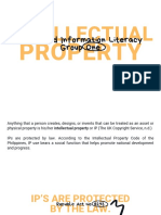 Intellectual Property, Media and Info Literacy