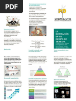 Folleto Sobre La Motivación en Un Equipo de Trabajo