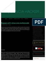 Bypass anti-vírus com msfencode.pdf