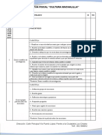 Lista de Cotejo Proyectos EGB Superior