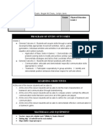 Program of Study Outcomes: Focus: Teamwork and Communication Games Class #2 Course Physical Education-Grade 4