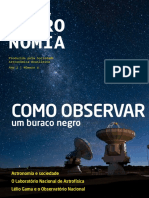 Revista Bras. Astronomia - Como Observar Um Buraco Negro