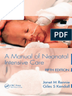 Manual of Neonatal Intensive Care PDF
