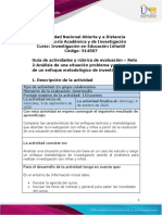 Guía de actividades y rúbrica de evaluación - Unidad 1- Reto 2- Análisis de una situación problema.pdf